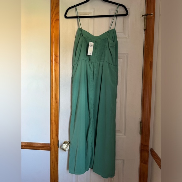 Abercrombie Clean High- Slit Midi Dress - Picture 3 of 5